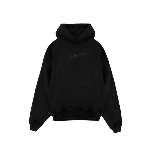 Black Chromed Drop Shoulder Hoodie from RedSquare’s Nocturnal collection, featuring premium quality and a modern, stylish design perfect for casual wear and bold fashion statements